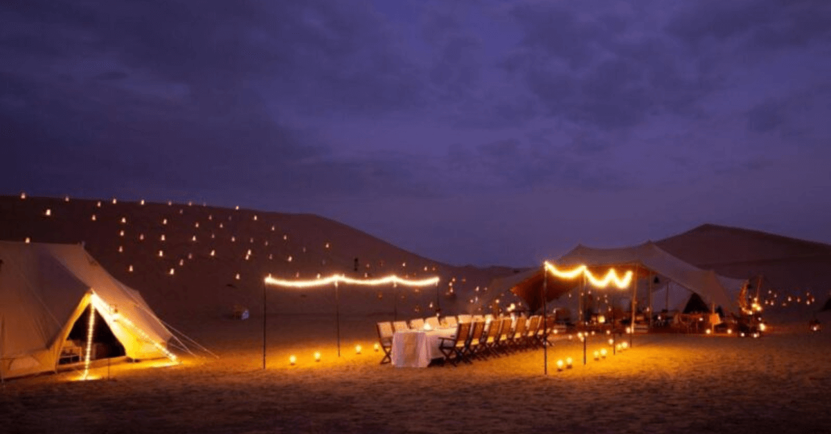 A Guide to Luxury Desert Camps in Dubai