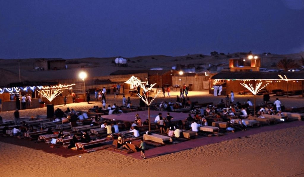 How to Enjoy the Barbeque Dinner Experience in Dubai Desert Safari? 1 Barbeque Dinner Setup