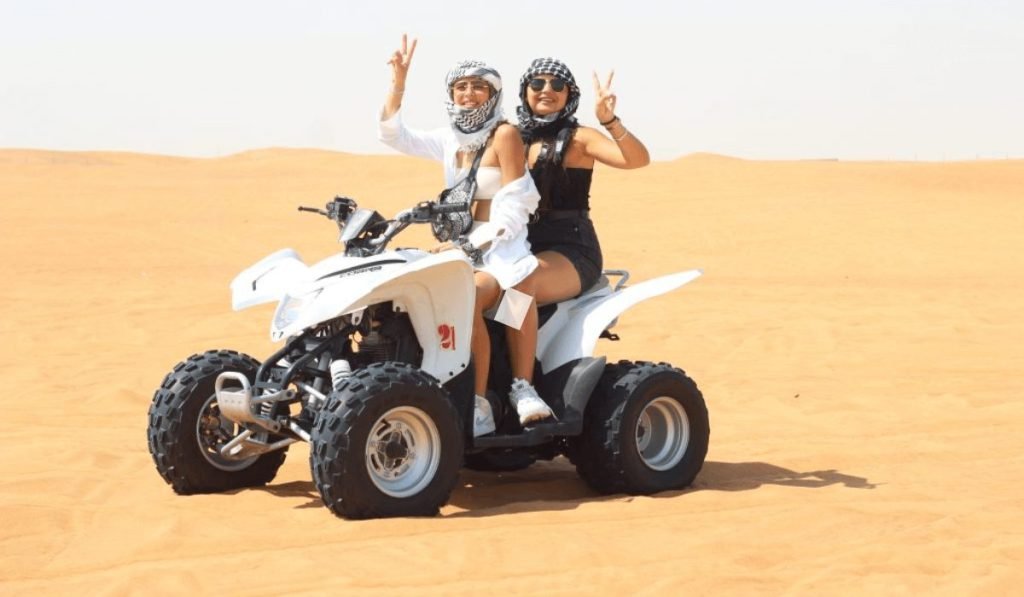 Quad biking