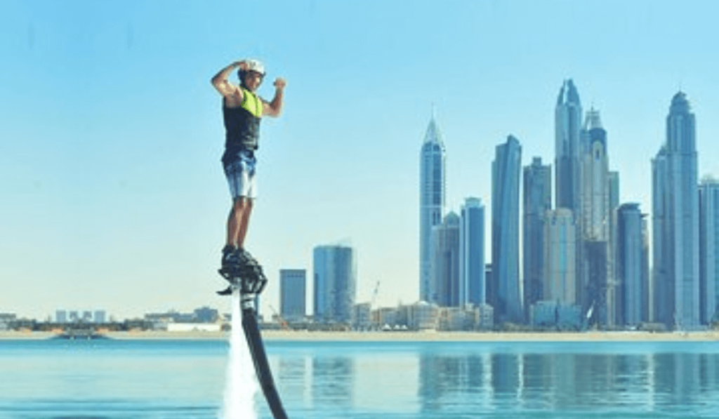 Flyboarding in Dubai