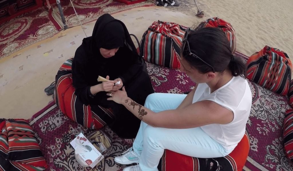 Henna Painting and Traditional Dress-Up