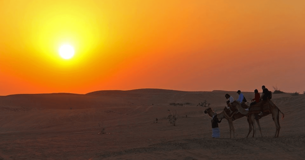 How to Capture the Perfect Sunset During a Desert Safari in Dubai