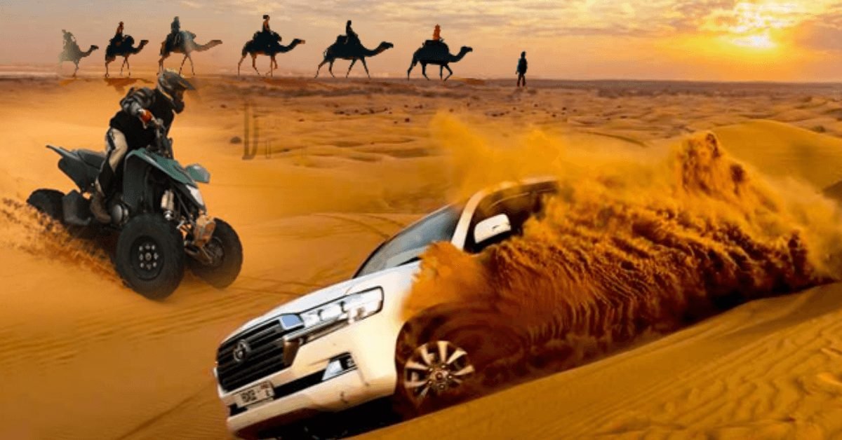 How to Deal with Sand During Desert Safari Dubai