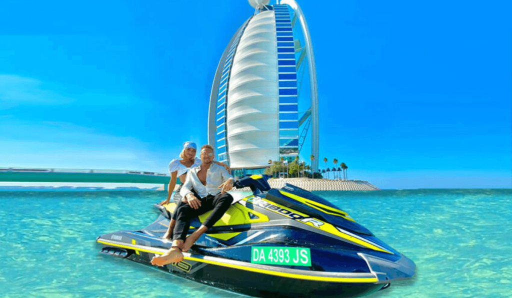 Jet Skiing in the Arabian Gulf