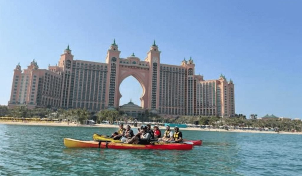 Kayaking in Palm Jumeirah