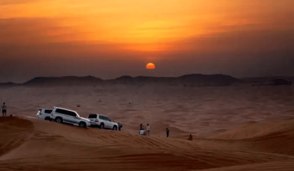 Mesmerizing Desert Sunset Views