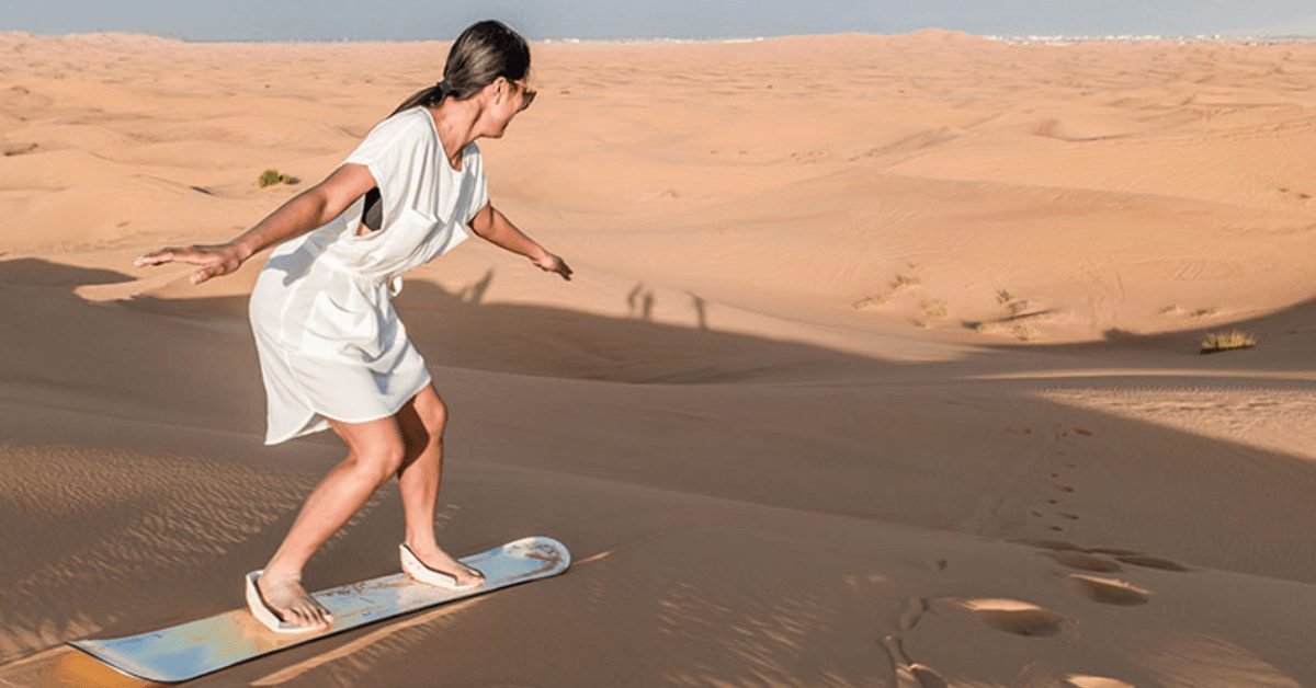 Why Should You Try Sandboarding During Your Desert Safari in Dubai