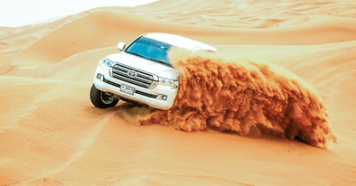 Are There Any Shower Facilities in Dubai Desert Safari