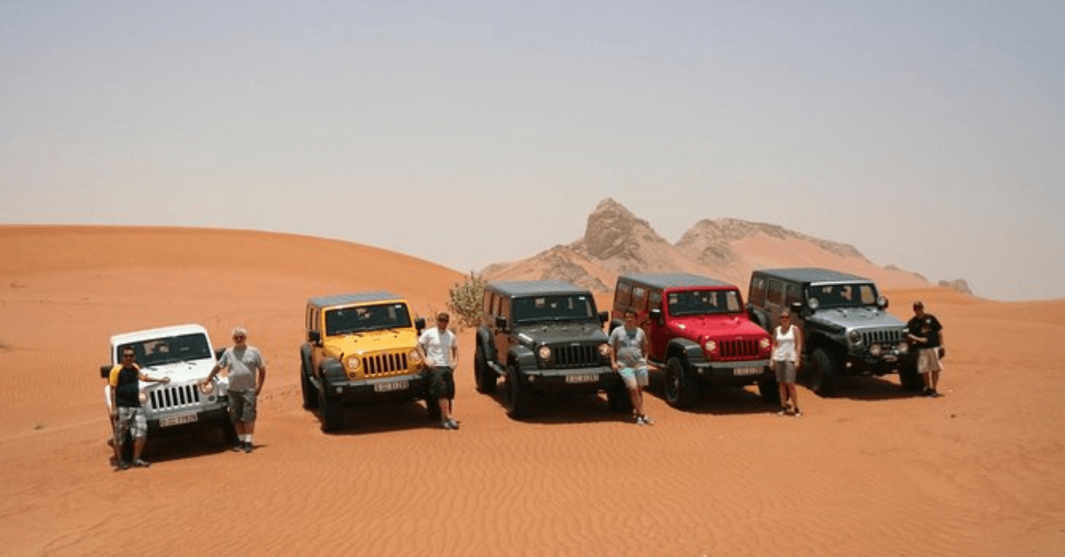 Can I Drive My Own Car During a Dubai Desert Safari