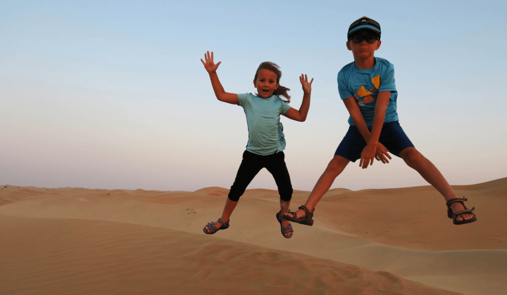 Desert Safari Etiquette for Kids