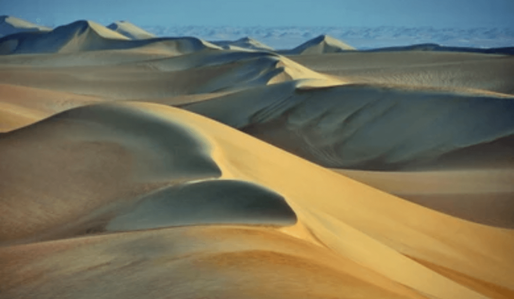 Longitudinal dunes